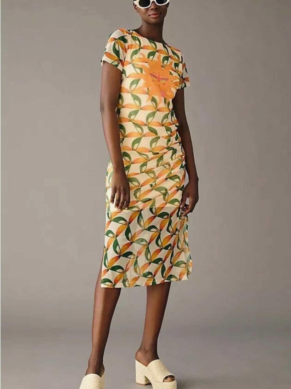 Farm Rio Sun Print Midi Dress